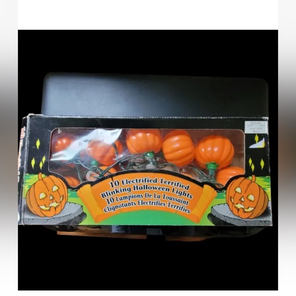 Other - 10 String Lights Jack O Lanterns Blow Mould